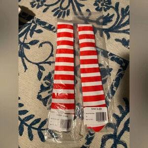 Tipsy Elves Red and White Striped Tie Lot NWT